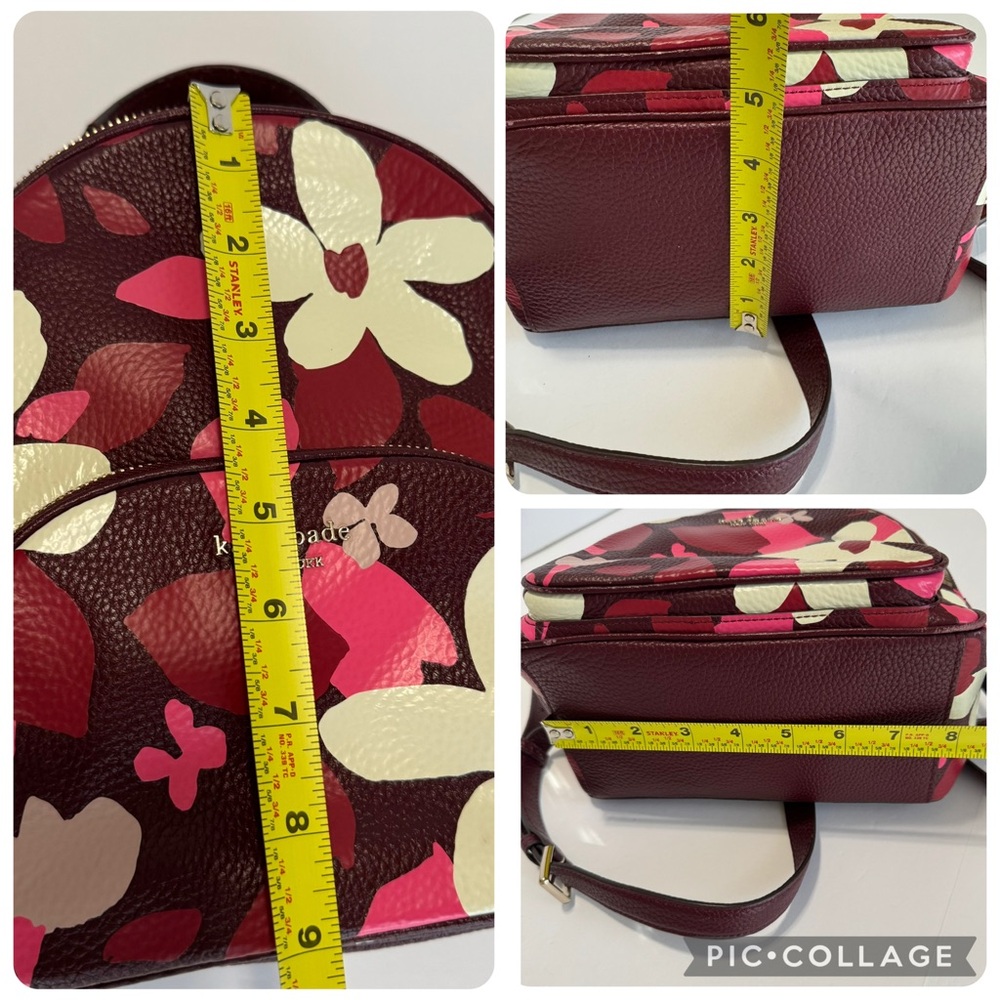Kate Spade WKRU7023 Jackson Forest Floral Medium Backpack - Picture 15 of 16